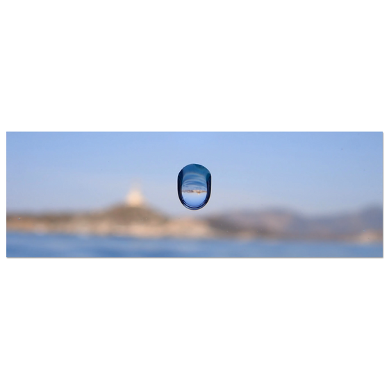 DROP | aluminium 30x90 cm / 12x36″