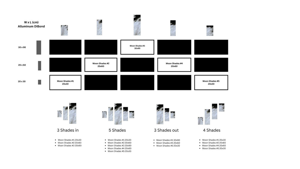 Moon of Shades #5 20x30 cm