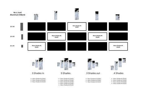 Moon of Shades #5 20x30 cm